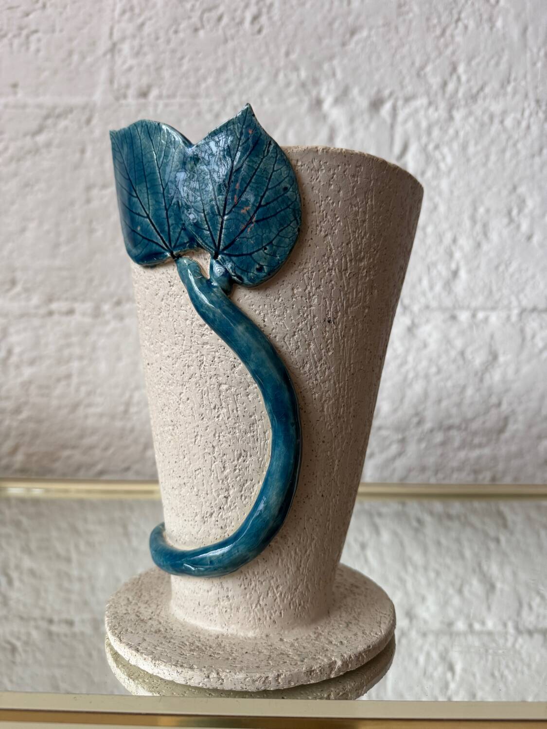 Vintage handcrafted ceramic lamp