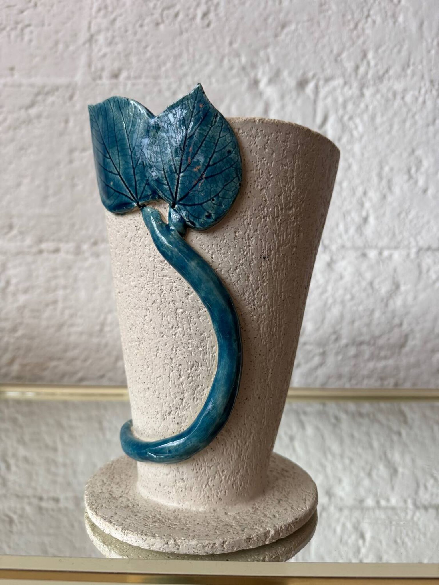 Lampe céramique artisanale vintage 