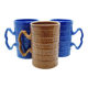 3 mugs à bière en céramique (Angleterre)