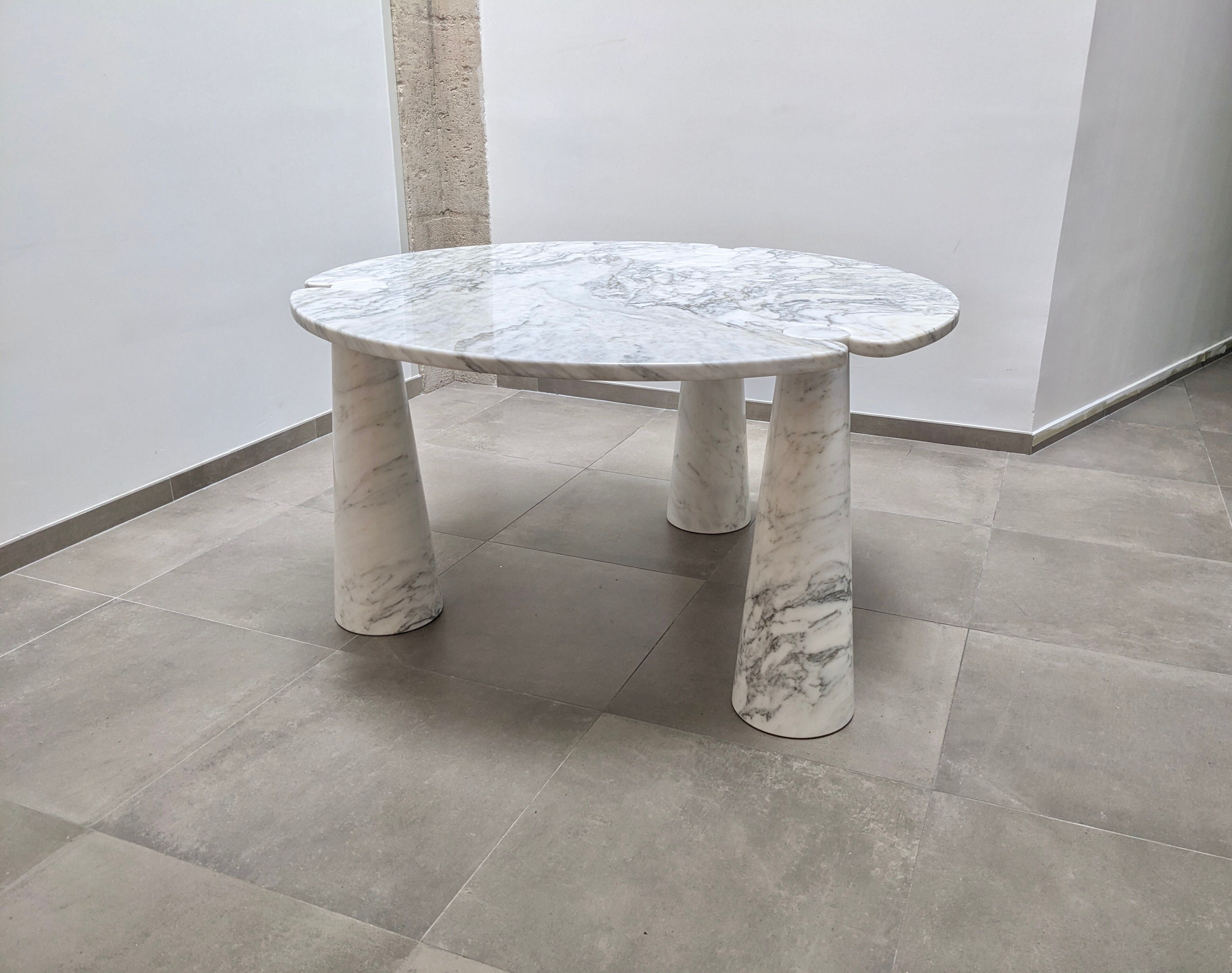 Dining table "Eros" Angelo Mangiarotti for Skipper