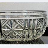 Crystal salad bowl