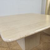 Table travertine 80s