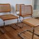 3 chairs B32 by Marcel Breuer 1970