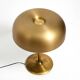Extraordinary heavy 1960s XXL brass table lamp by Staff with a swivel joint