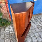 Teak Corner Cabinet by Omann Jun