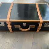 Malle Cabin Mid-Century Fibre Vulcanised / Beige Leather / Metal