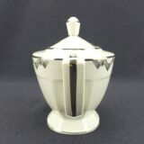 Art Deco tête-à-tête in Limoges porcelain by Legrand