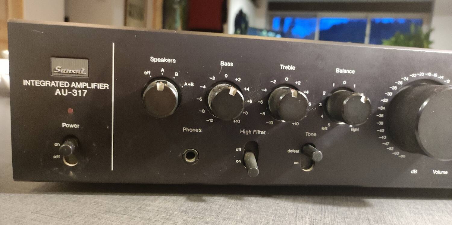 Amplificateur sansui au-317