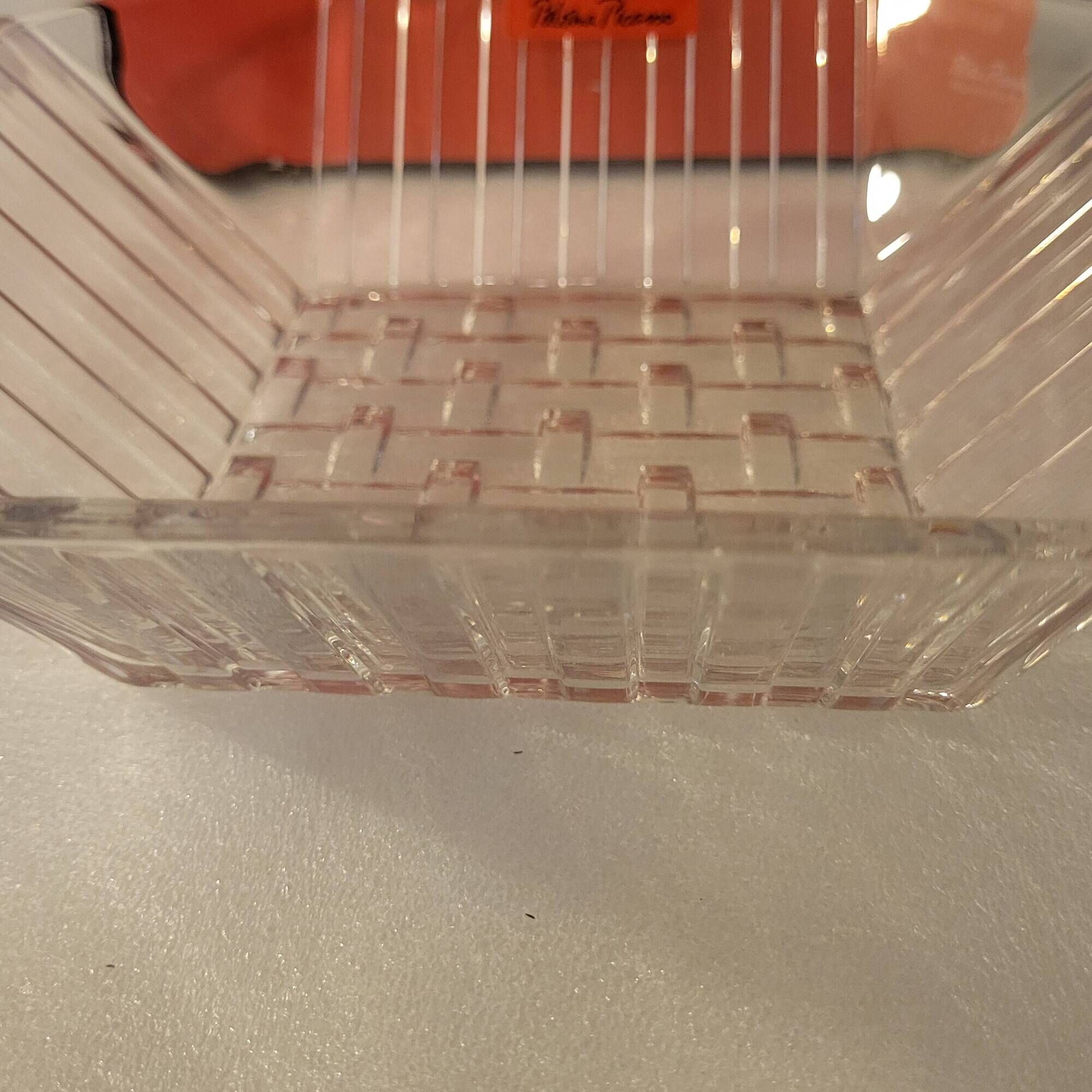 Salad bowl, crystal bowl by Paloma Picasso for Villeroy and Boch.