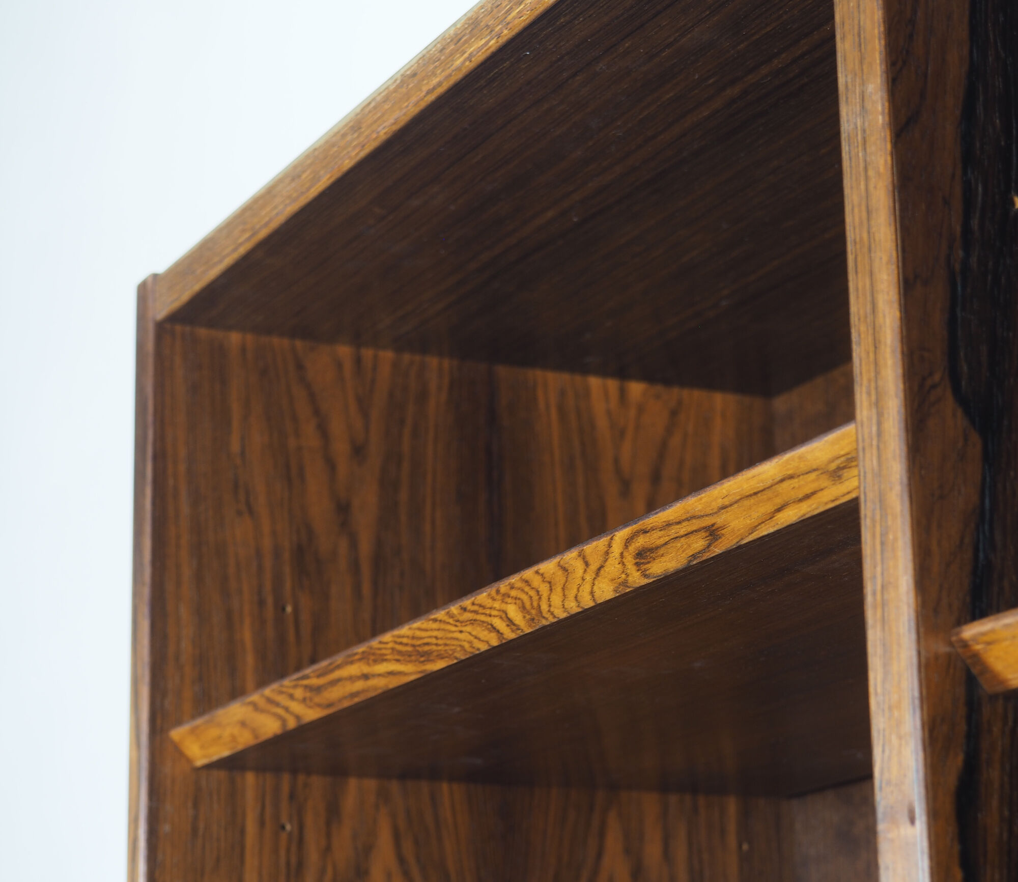 Rosewood bookcase with writing desk by Carlo Jensen for Hundevad, 60