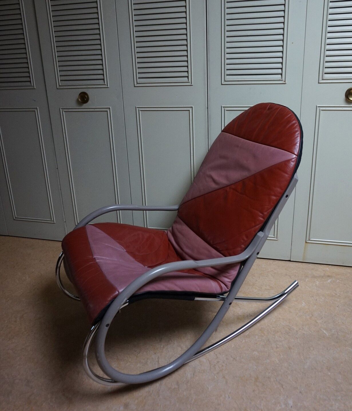 Swiss Nonna Rocking Chair by Paul Tuttle for Sträslle, 1970's