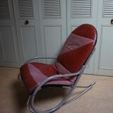 Swiss Nonna Rocking Chair by Paul Tuttle for Sträslle, 1970's