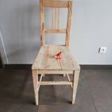 Vintage wooden chair, 50s
