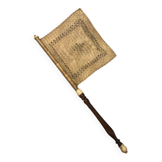 Flag fan screen end of 19th century