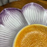 Compartmented tray in Italian ceramic