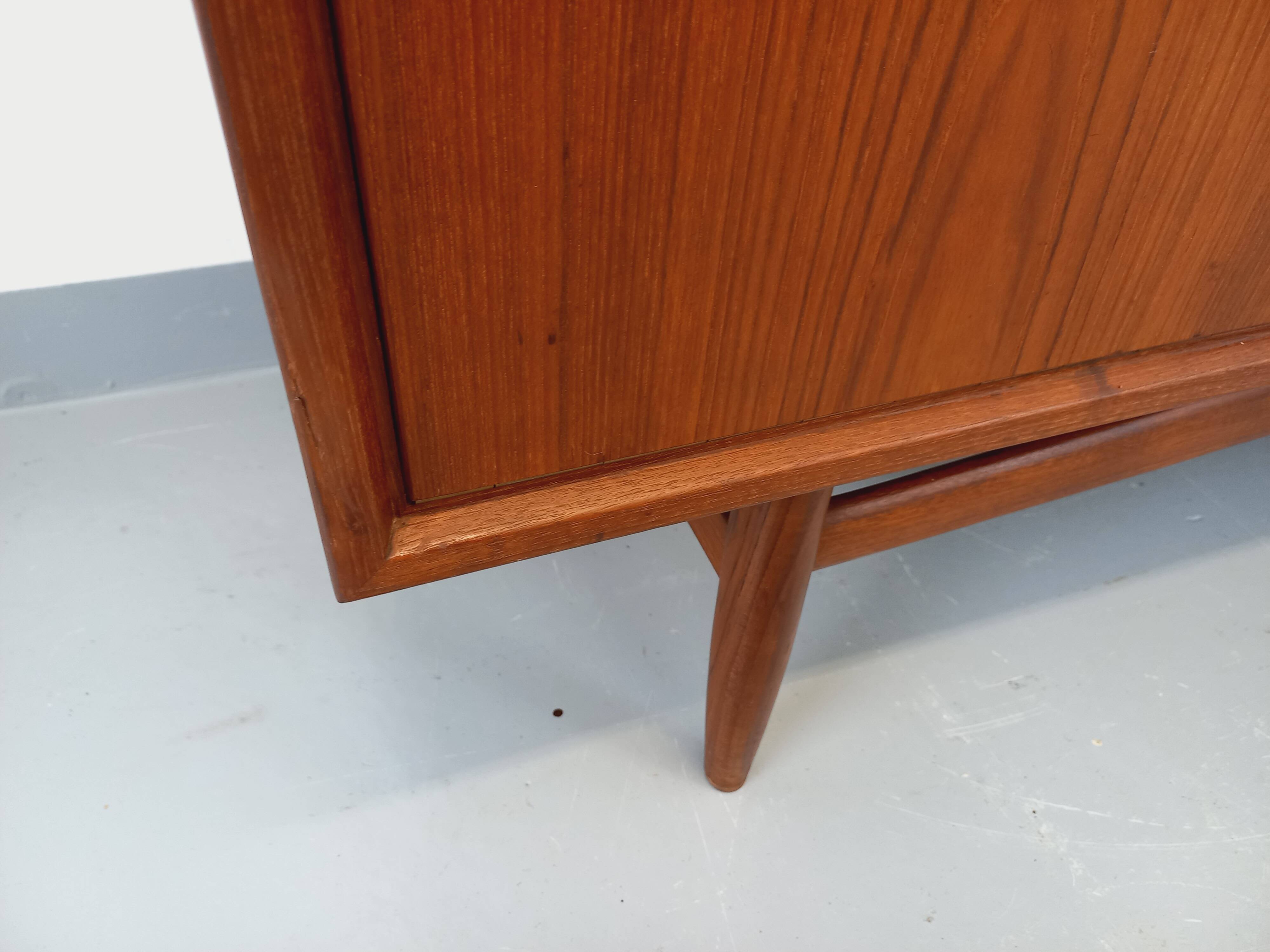 Vintage Swiss Teak Scandinavian style sideboard in teak from the 60s