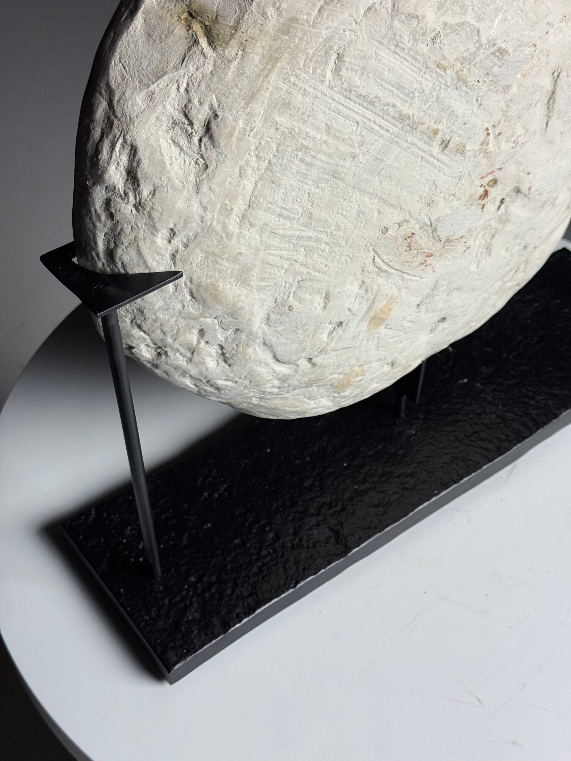 Septaria nodule on custom stand
