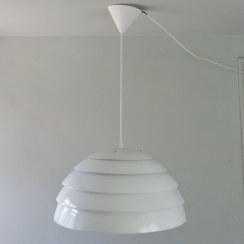 Vintage hanging lamp by Hans Agne Jakobsson for Markaryd Sweden 1960s