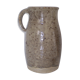 Enameled stoneware vase