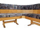 Corner sofa by Ludvik Volak for Drevopodnik Holesov 1960s
