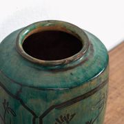 Ancient Asian vase with floral details (c.1820) #14