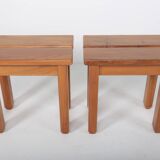 Pair of stools, Maison Regain, 1970s