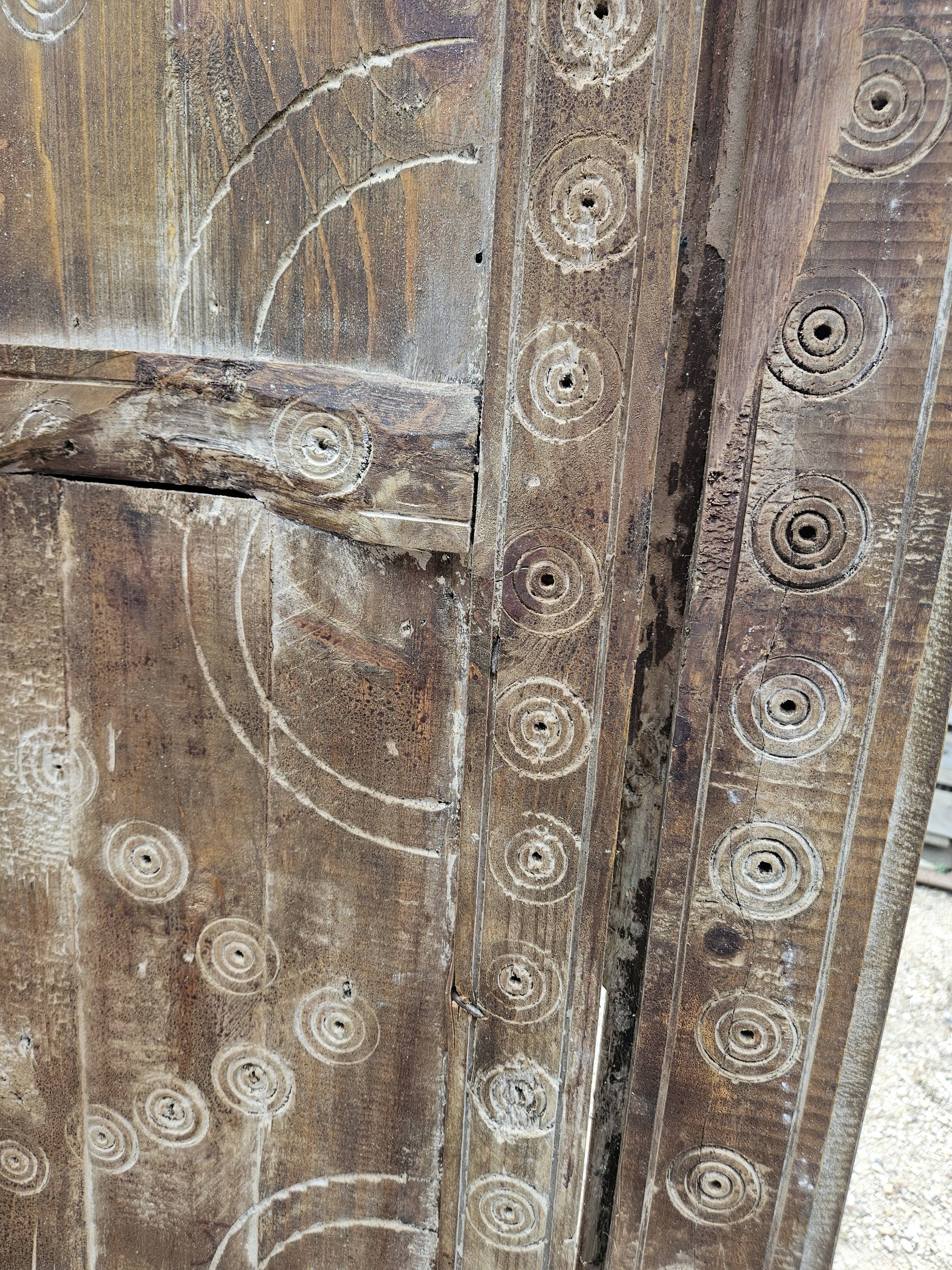 Door of a Moroccan riad
