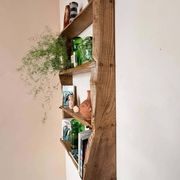 Étagère murale en bois massif/ étagère de rangement