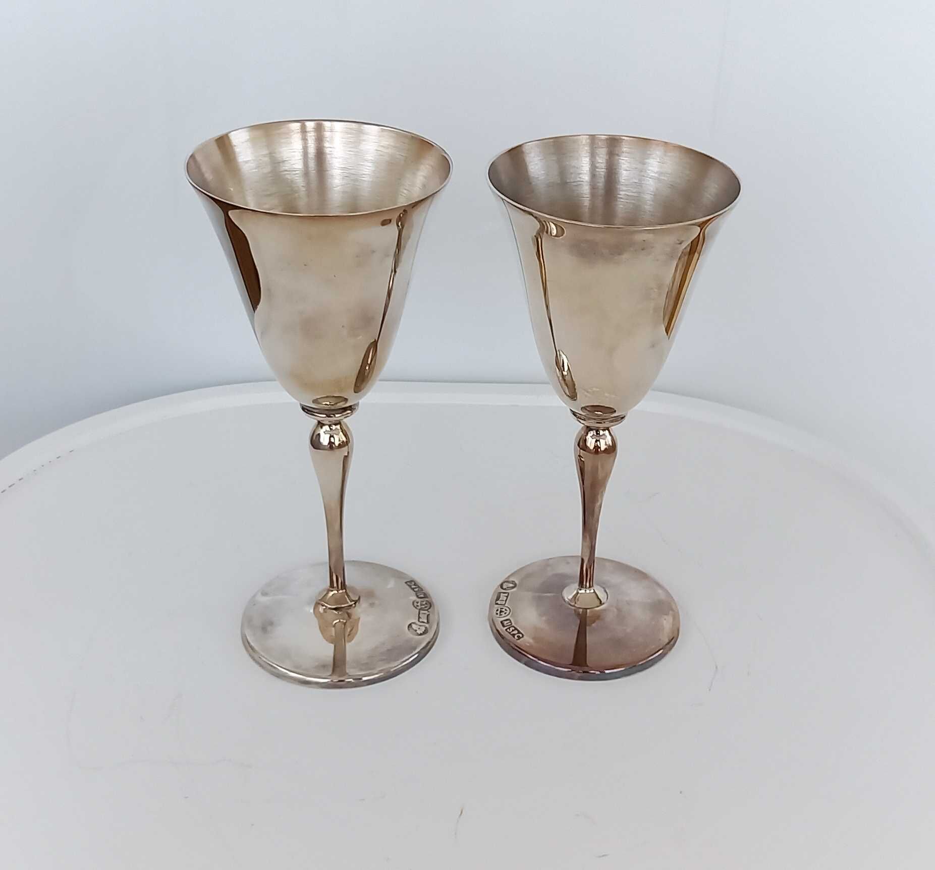 Silver wine cups