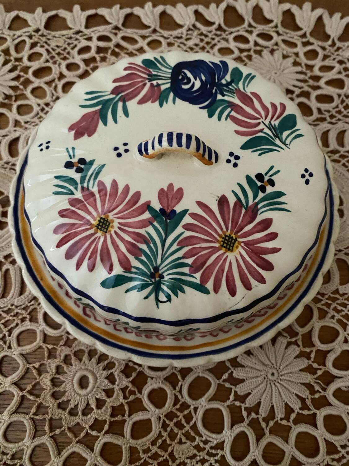 HB Henriot Butter Dish