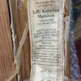 Swedish Oil on Canvas – “Vase”  by Britta Ringvall