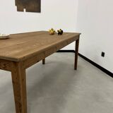 Pine farm table, spindle legs