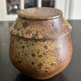 pyrite stone box Charles Gaudry Puisaye