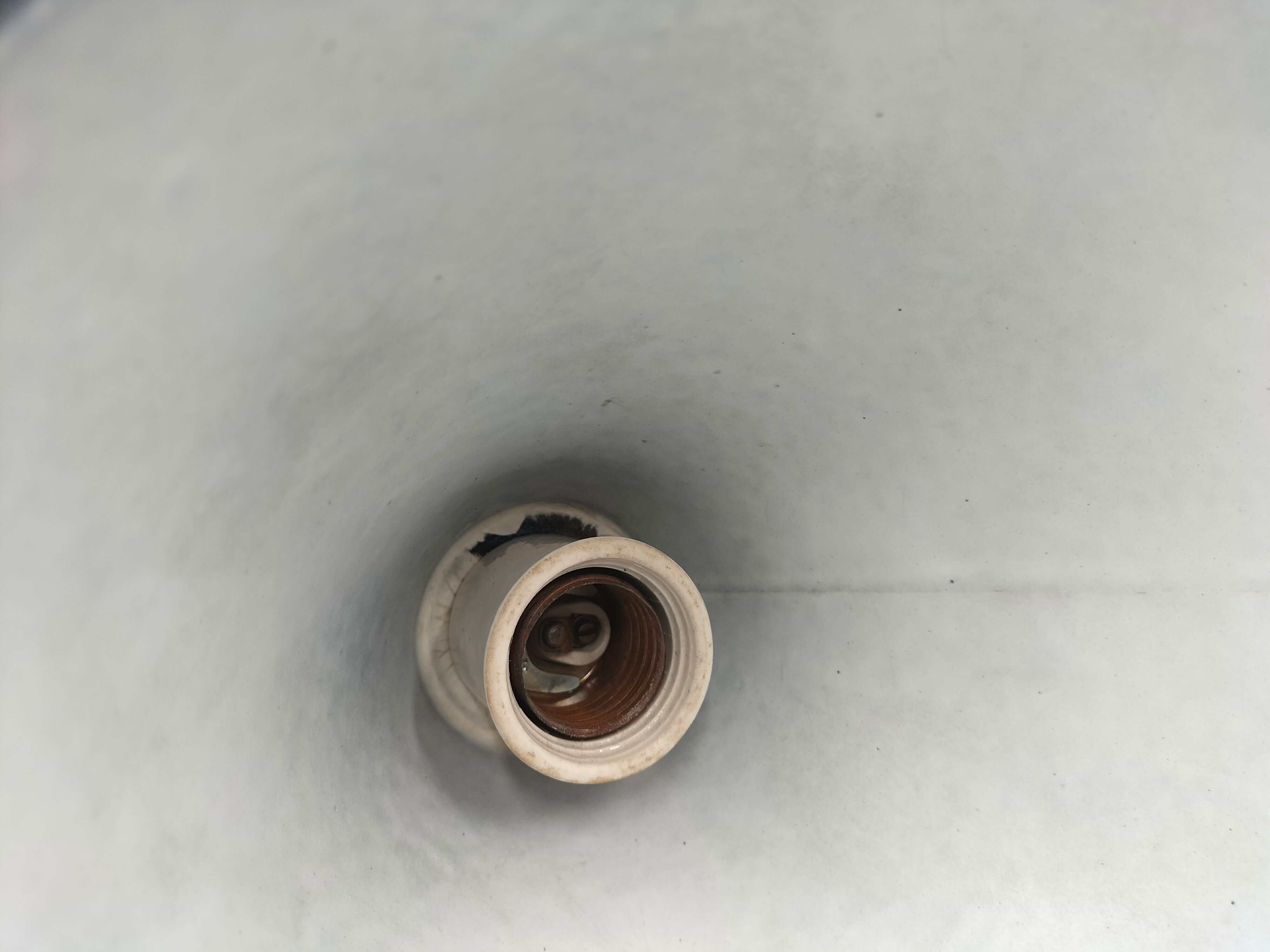 Industrial enamelled cone