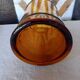 Bocal en verre ambré