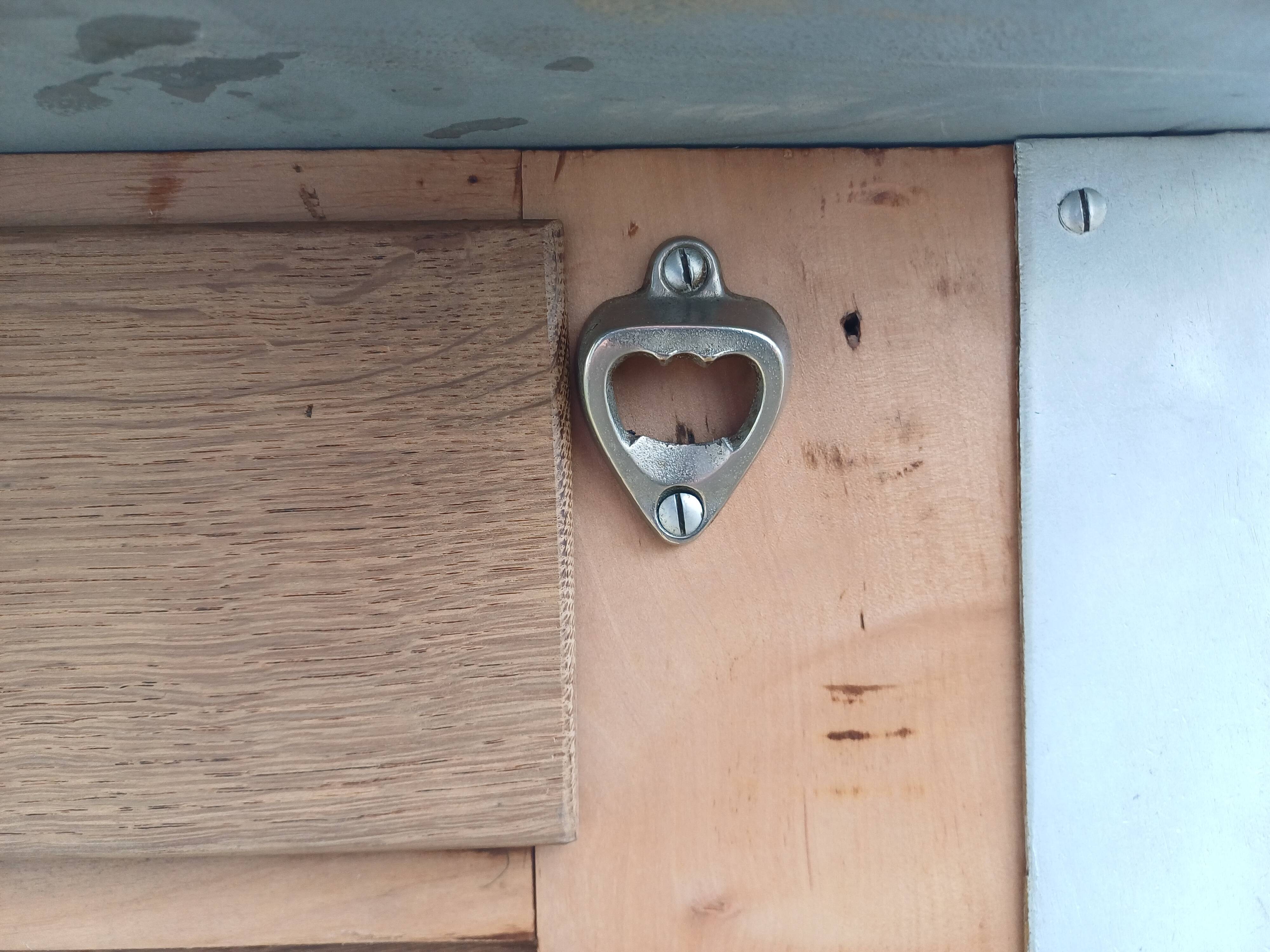 Mr. Bazin's bar counter in Limoges