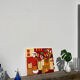 Contemporary painting bouquet of flowers oil on canvas still life