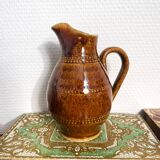 Small pitcher / carafe in glazed stoneware