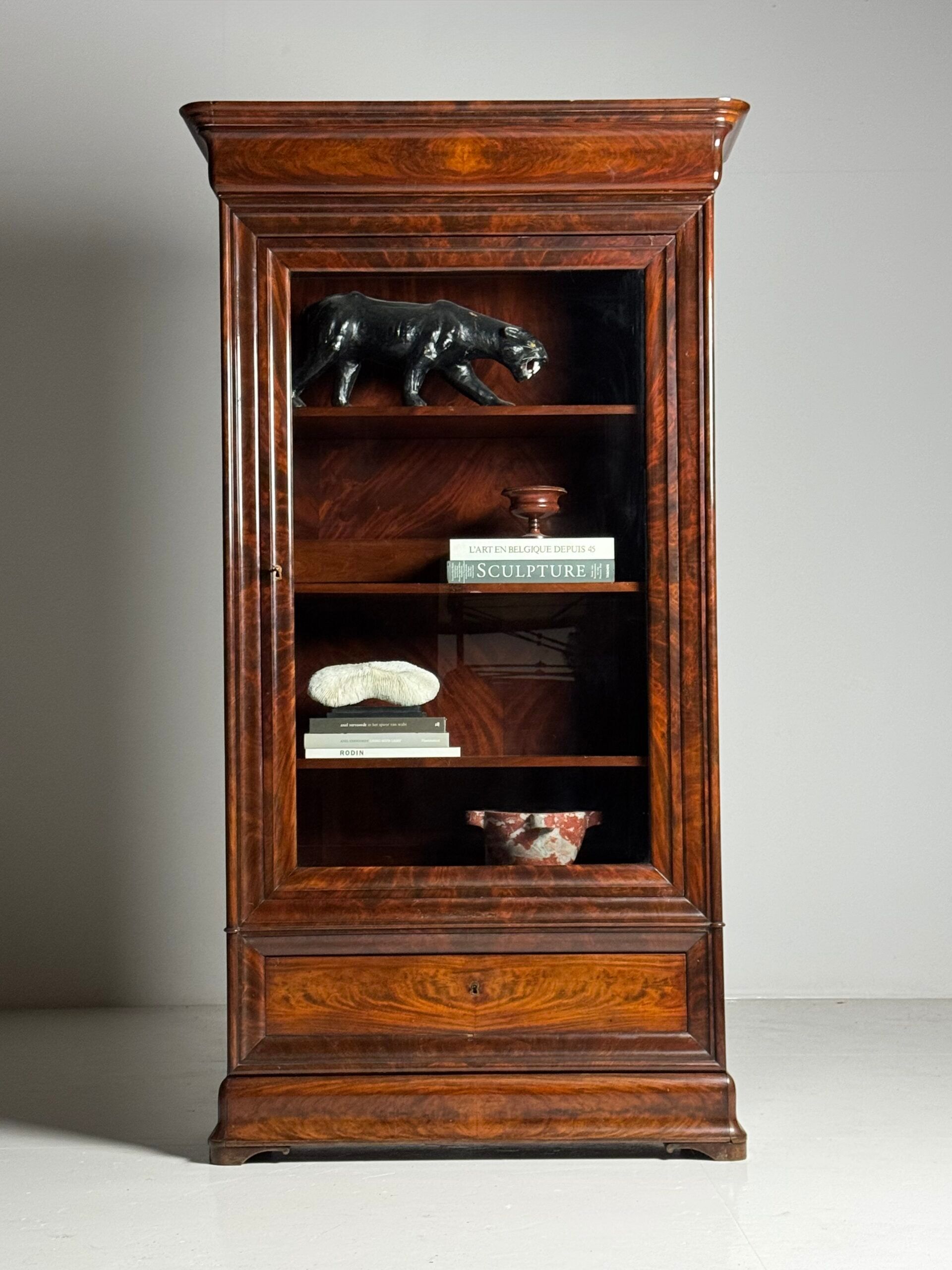 Vitrine Biedermeier 1850