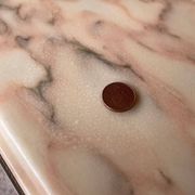 Vintage marble and brass coffee table circa 60's