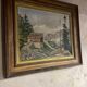 Old mountain painting 1950/60