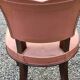 Pair of vintage low-backed bedroom chairs from the 1930s/1950s
