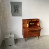 Danish teak secretary from the 60s