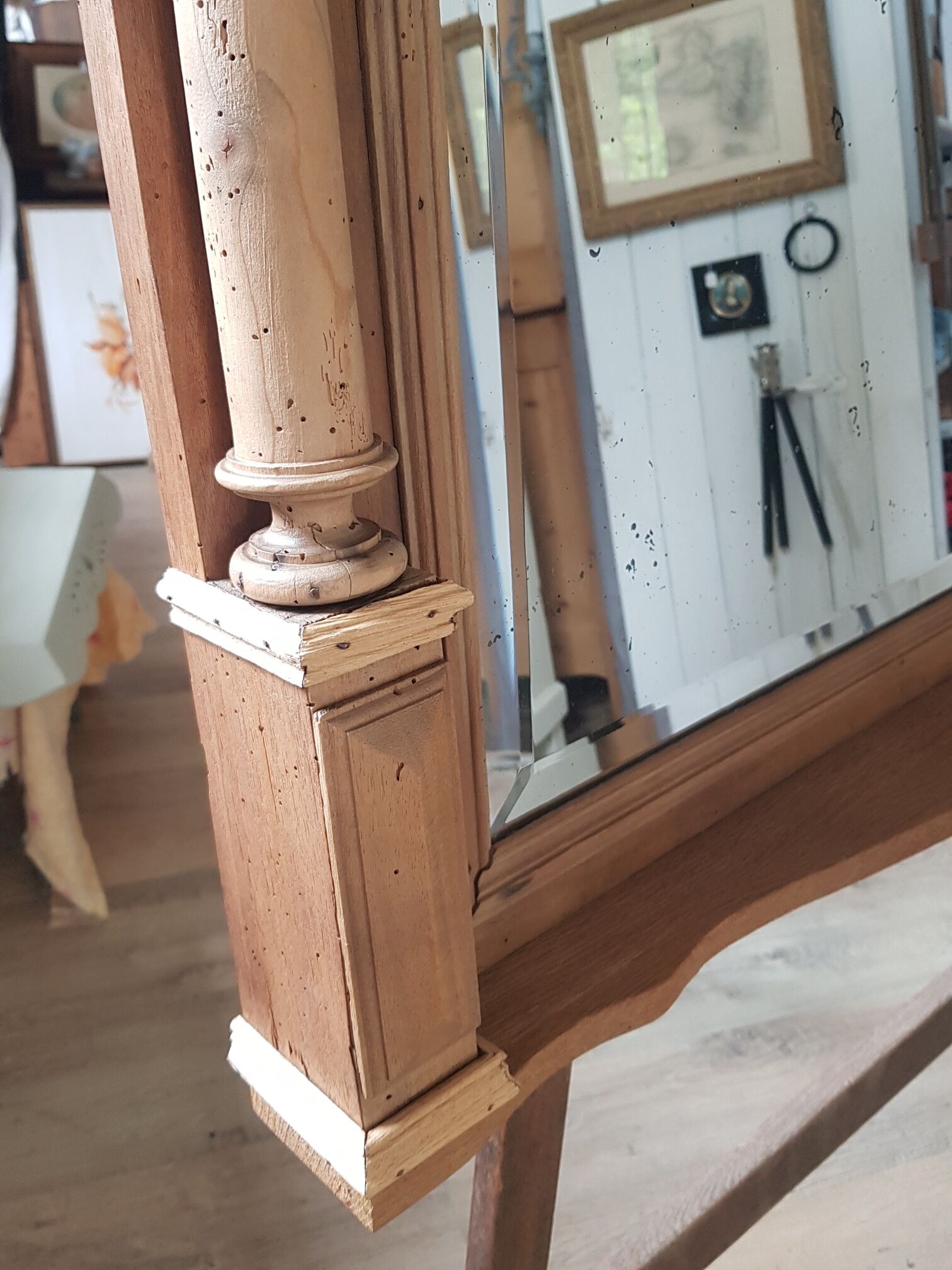 Mirror trumeau henri ll