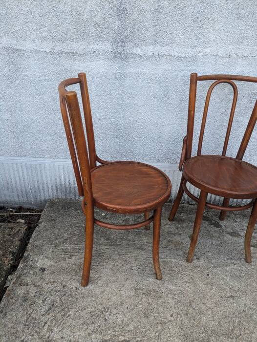 Paire de chaises bistrot