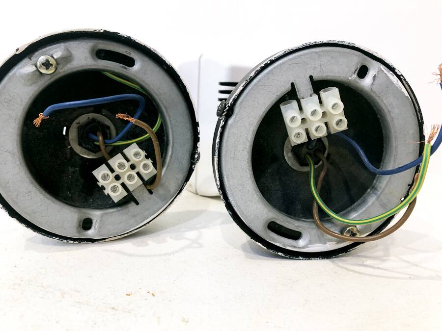 Pair of Lita wall lights, 1980