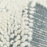 4x7 Shade Of Gray & White Neutral Vintage Rug, 136x199Cm