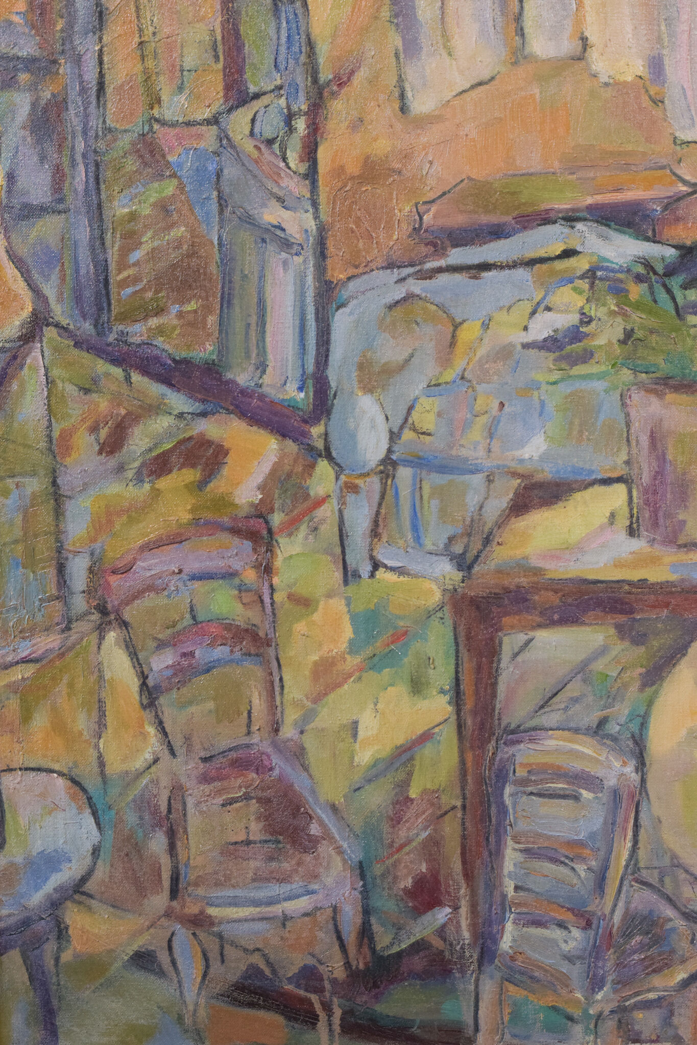 Fauve Interior and Garden Scene