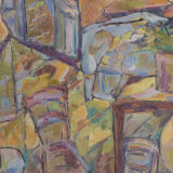 Fauve Interior and Garden Scene