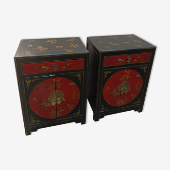 Pair of Tibaitine bedside tables